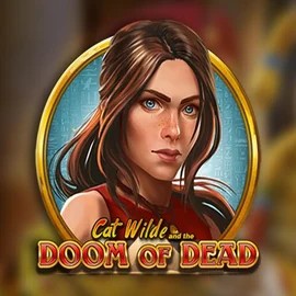 Cat Wilde and the Doom of Dead slot logo by Play'n GO at Roulettino Casino