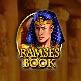 Official Slots logo: Ramses Book Deluxe by Gamomat at Roulettino Casino